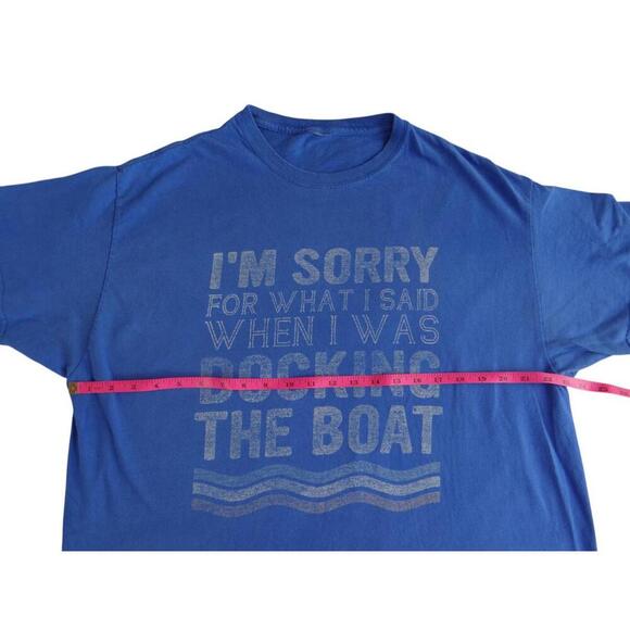 Funny Docking the Boat Graphic Tee - Picture 2 of 4